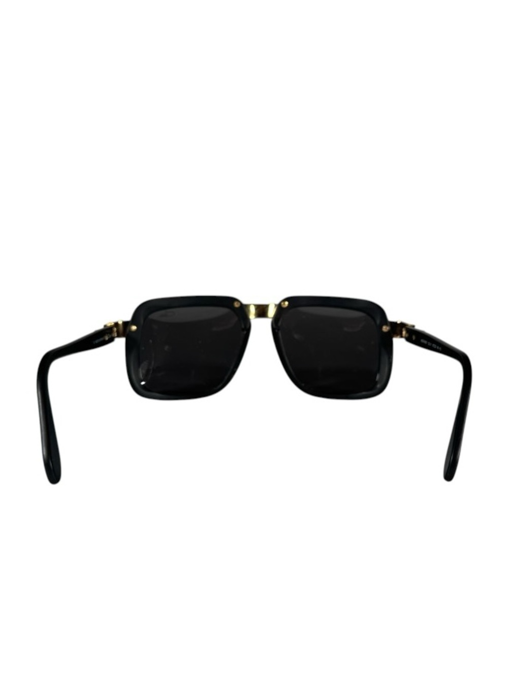 Cazal Legends 607 Sunglasses Black Gold 001 Made Germany - Picture 5 of 7